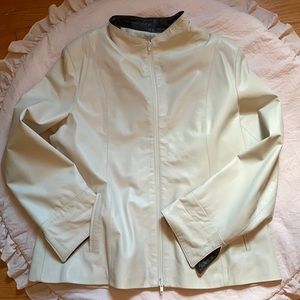 Peruzzi handmade Italian leather jacket